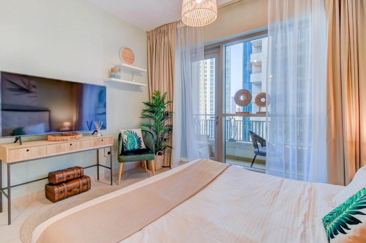Durrani Homes - Luxurious Studio Near Dubai Mall With Pool View Ngoại thất bức ảnh