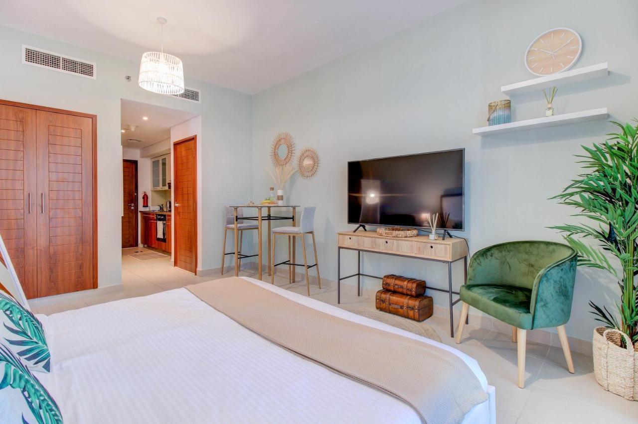 Durrani Homes - Luxurious Studio Near Dubai Mall With Pool View Ngoại thất bức ảnh