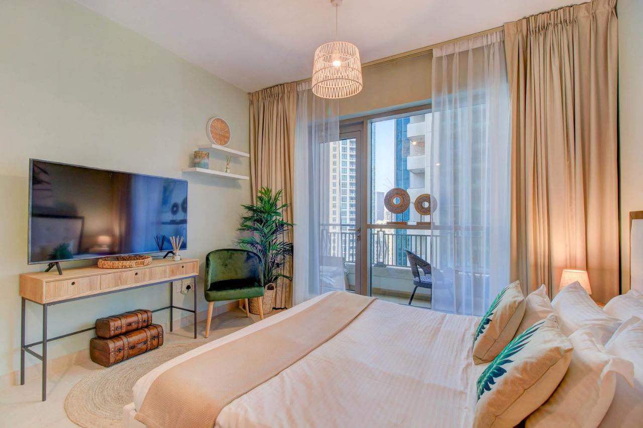 Durrani Homes - Luxurious Studio Near Dubai Mall With Pool View Ngoại thất bức ảnh