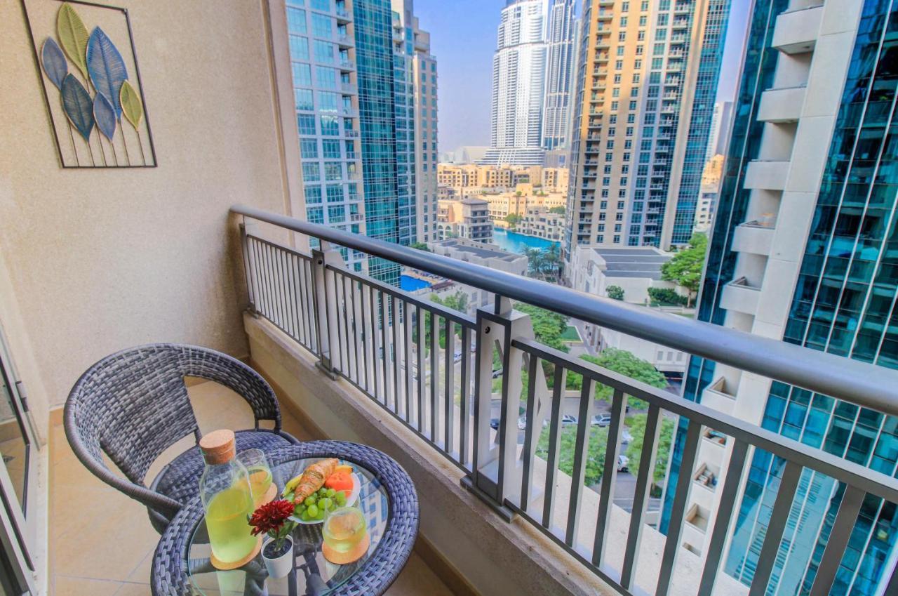 Durrani Homes - Luxurious Studio Near Dubai Mall With Pool View Ngoại thất bức ảnh