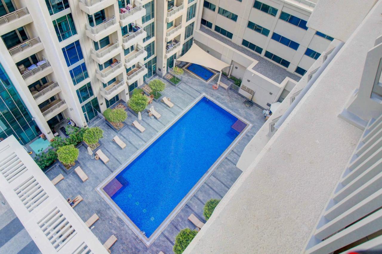 Durrani Homes - Luxurious Studio Near Dubai Mall With Pool View Ngoại thất bức ảnh